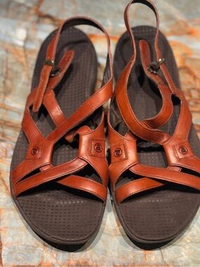 Merrell Agave Leather Slingback Sandals Size 11